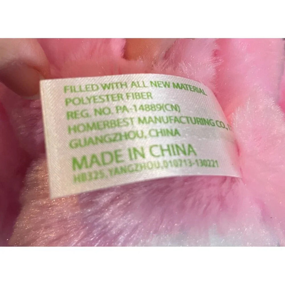 Homerbest‎ Pink Plush Bunny Mom & Baby Easter Toy Stuffed Animal NEW - Picture 9 of 9